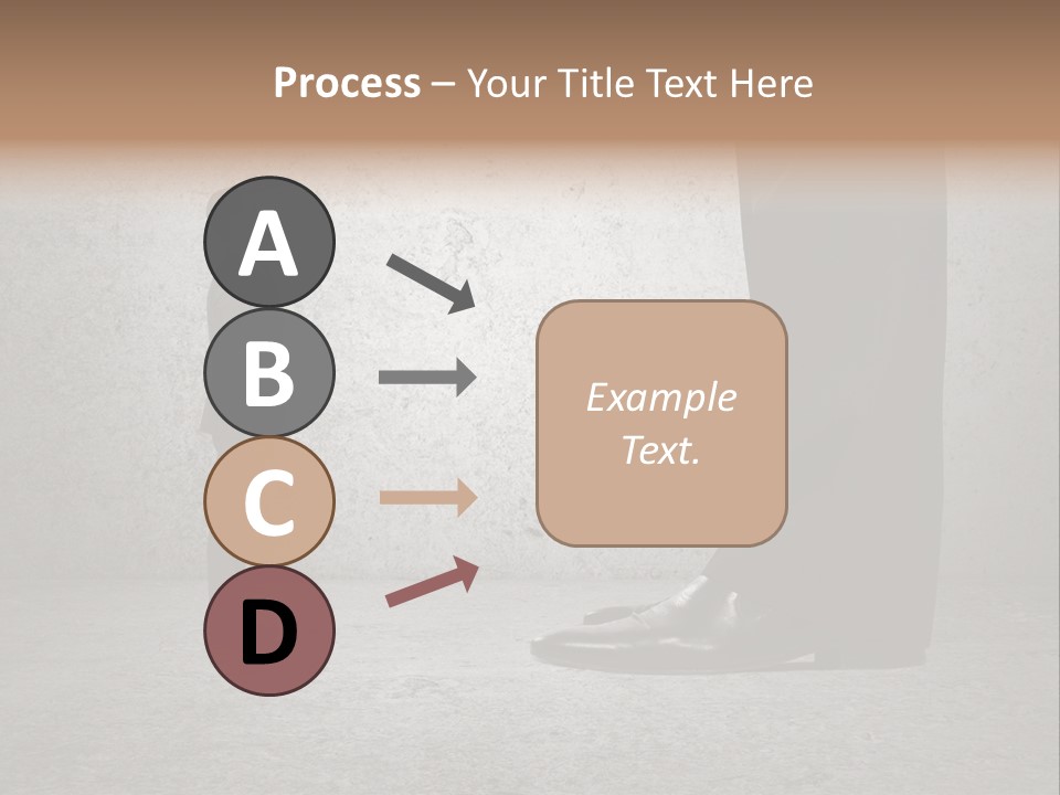 Modern Job Standing PowerPoint Template