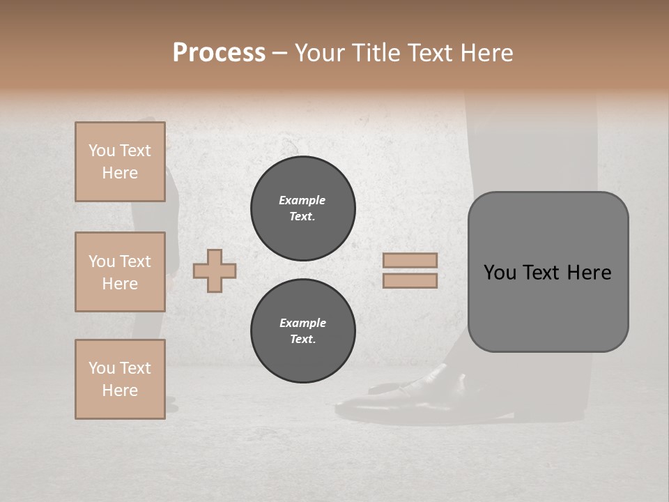 Modern Job Standing PowerPoint Template