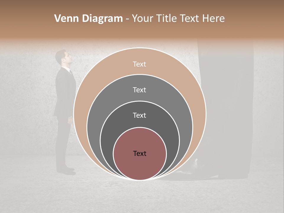 Modern Job Standing PowerPoint Template