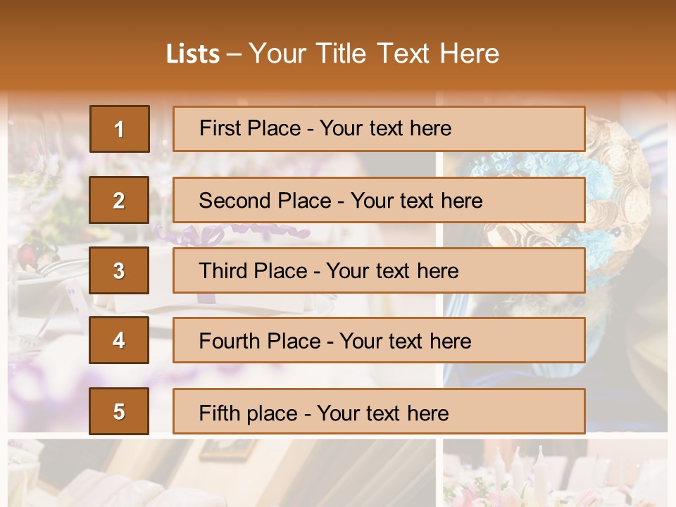 Empty Interiors Event PowerPoint Template