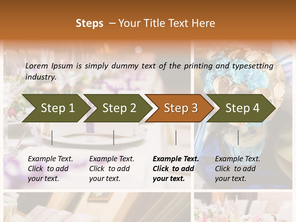 Empty Interiors Event PowerPoint Template