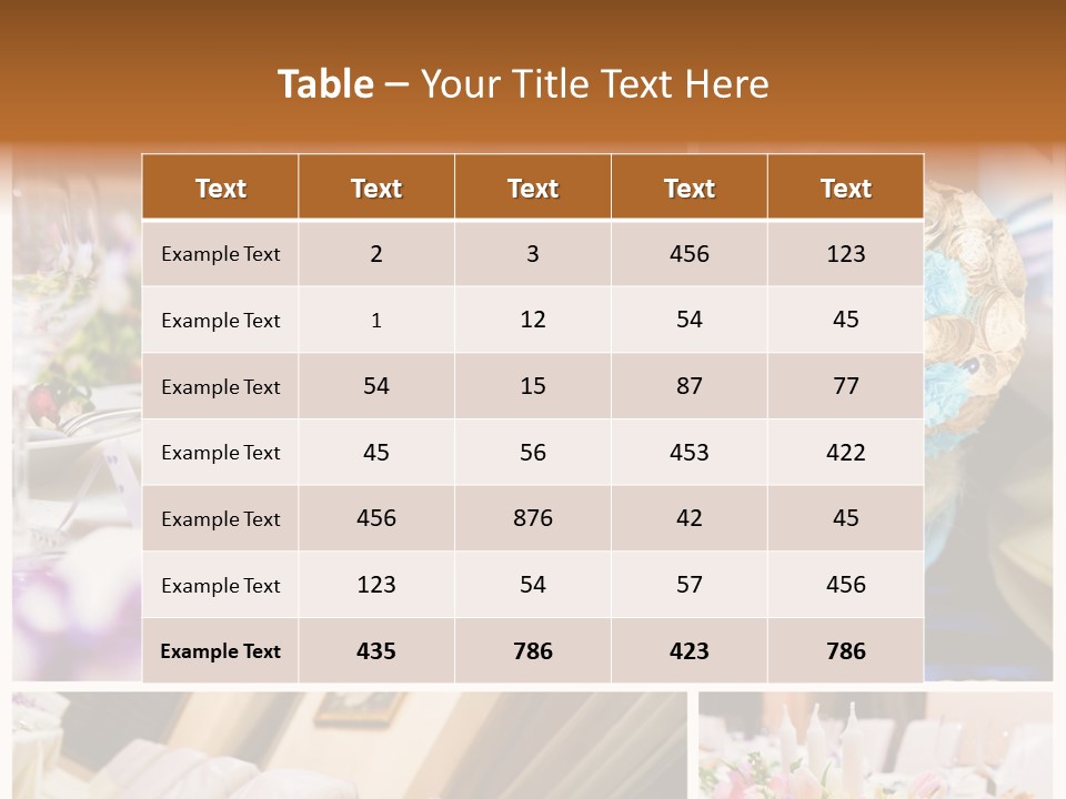 Empty Interiors Event PowerPoint Template