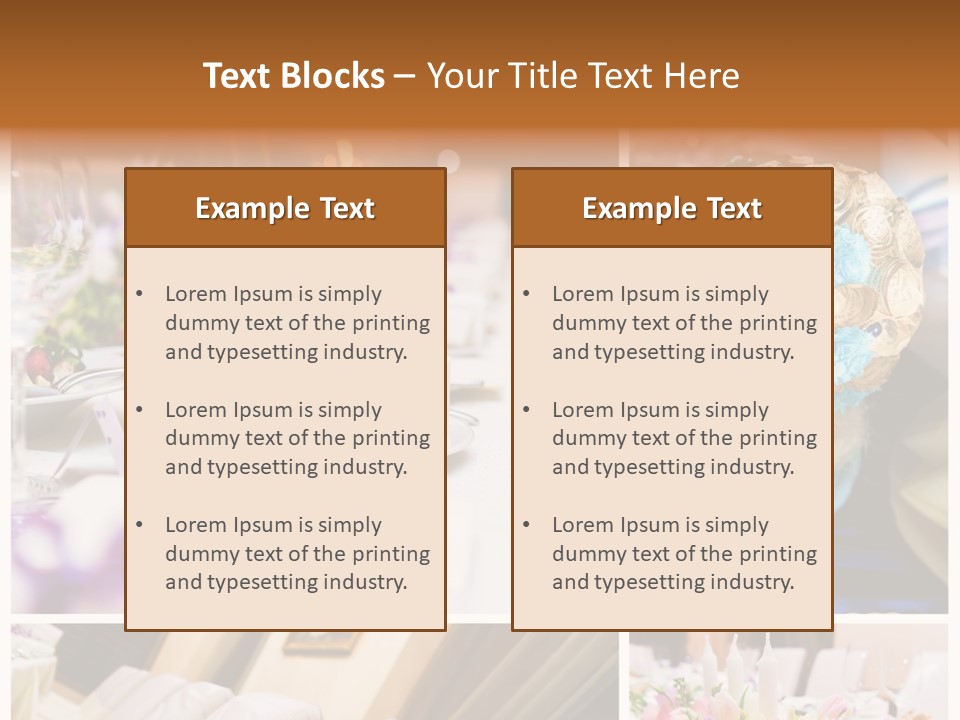 Empty Interiors Event PowerPoint Template