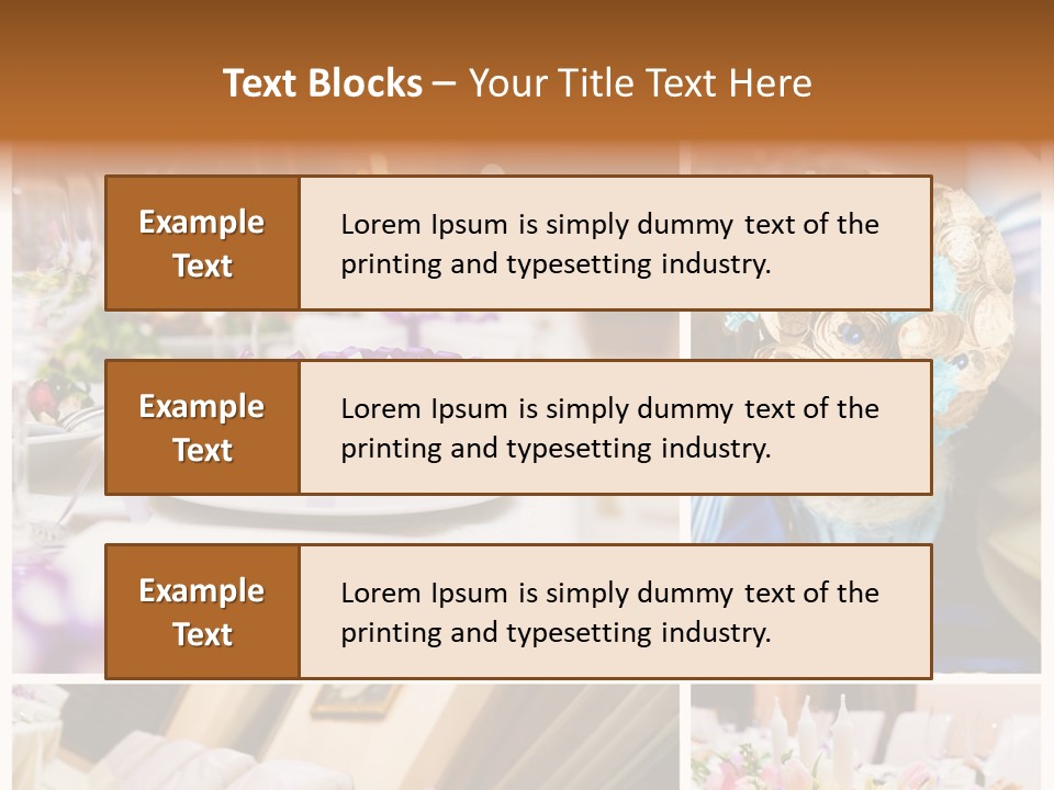 Empty Interiors Event PowerPoint Template