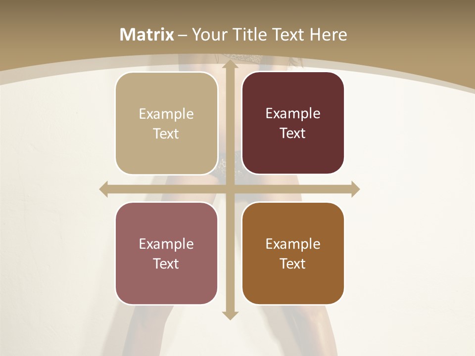 Woman Cute Face PowerPoint Template