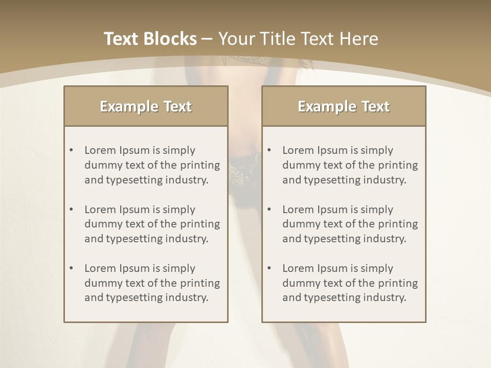 Woman Cute Face PowerPoint Template