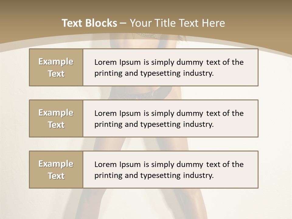 Woman Cute Face PowerPoint Template