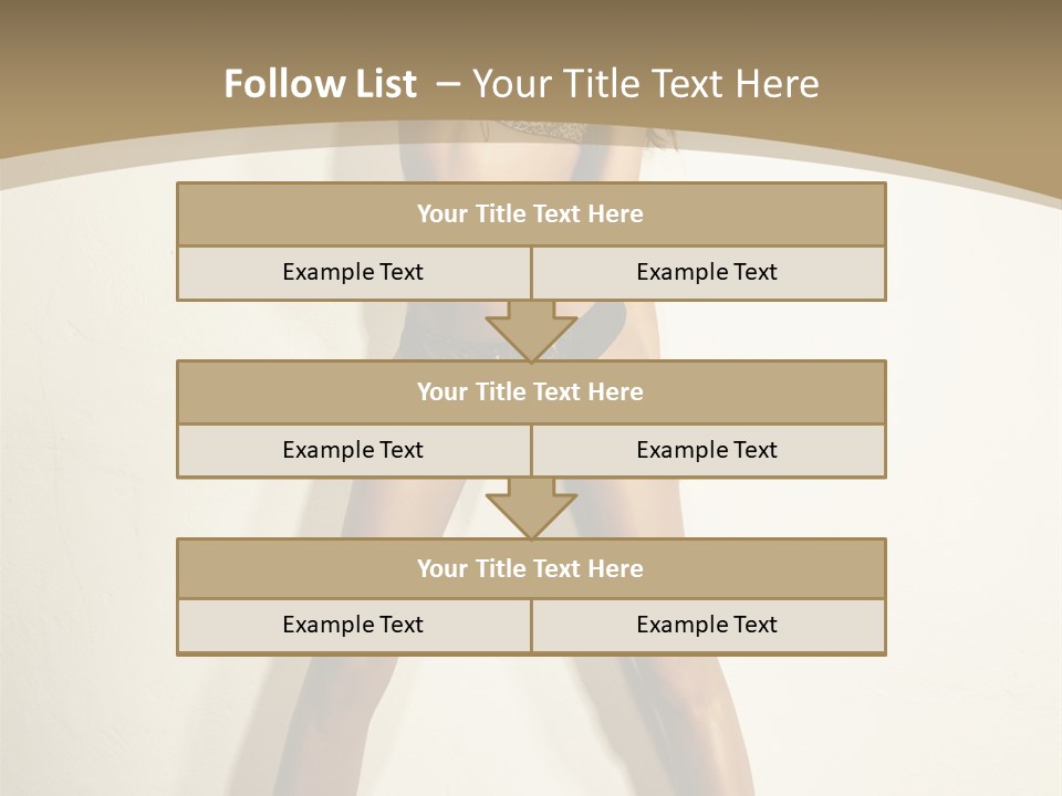 Woman Cute Face PowerPoint Template