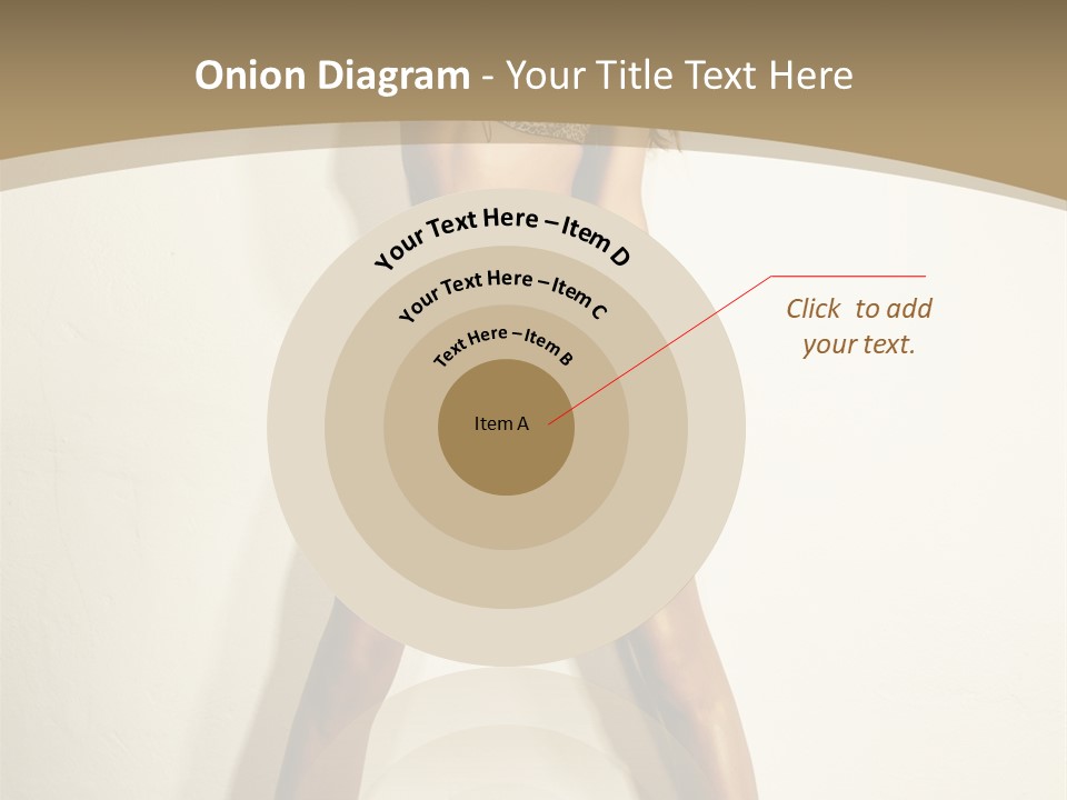 Woman Cute Face PowerPoint Template