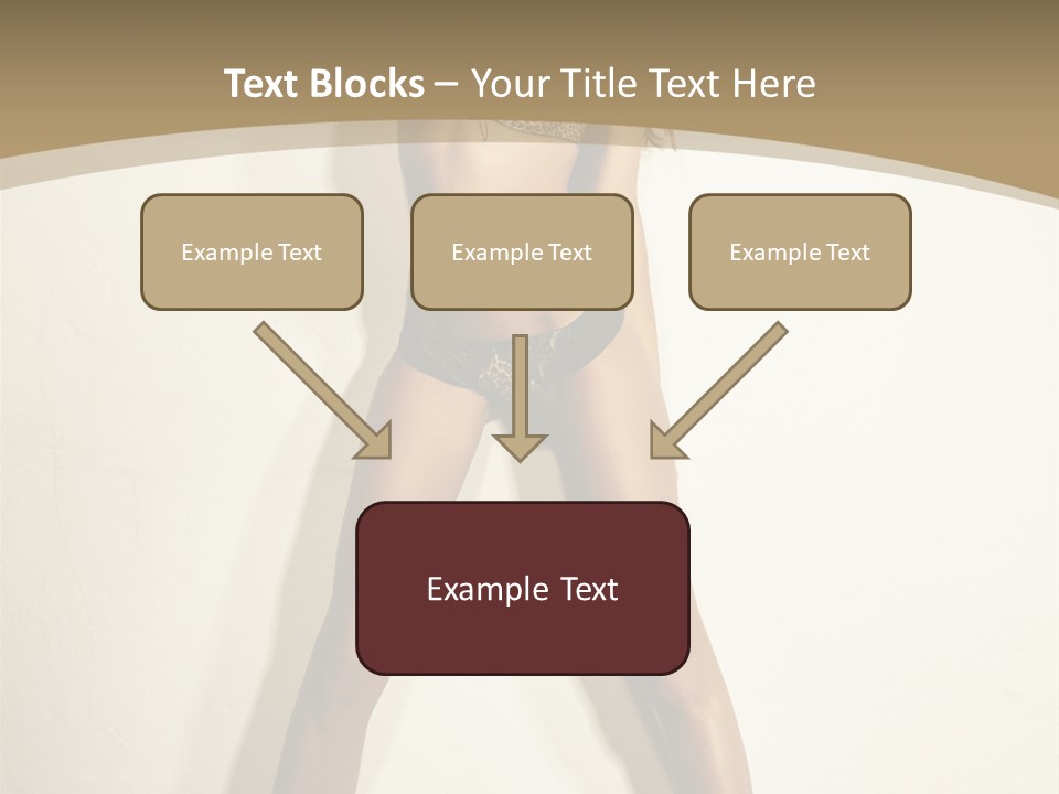 Woman Cute Face PowerPoint Template