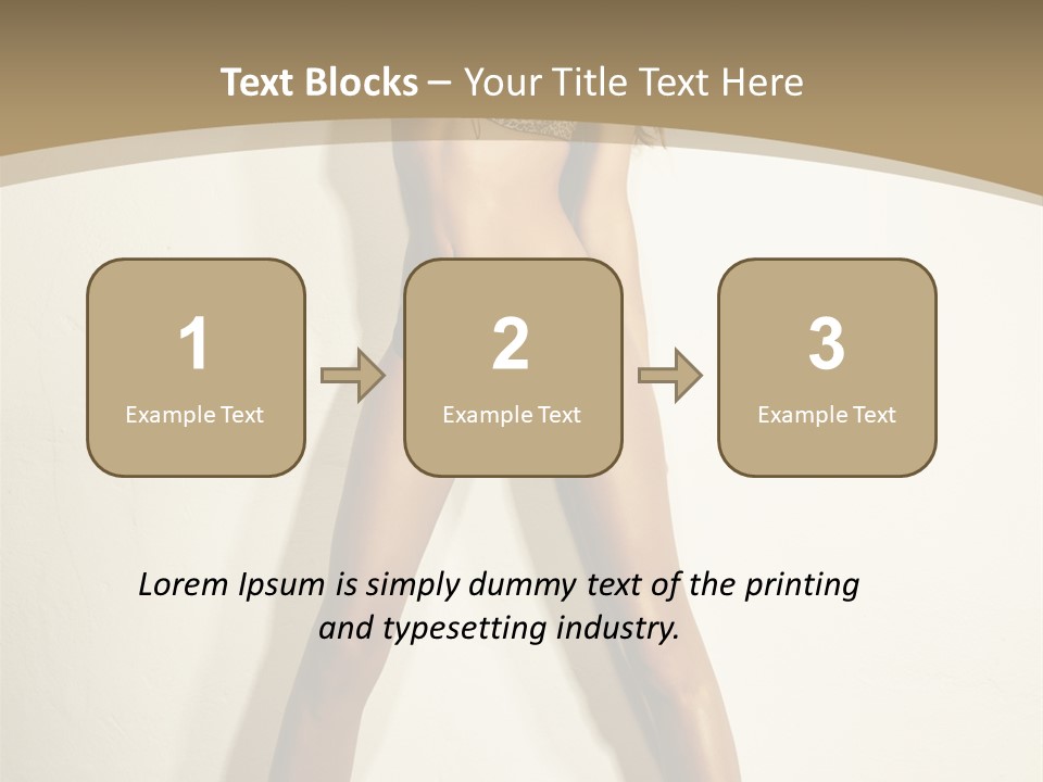 Woman Cute Face PowerPoint Template