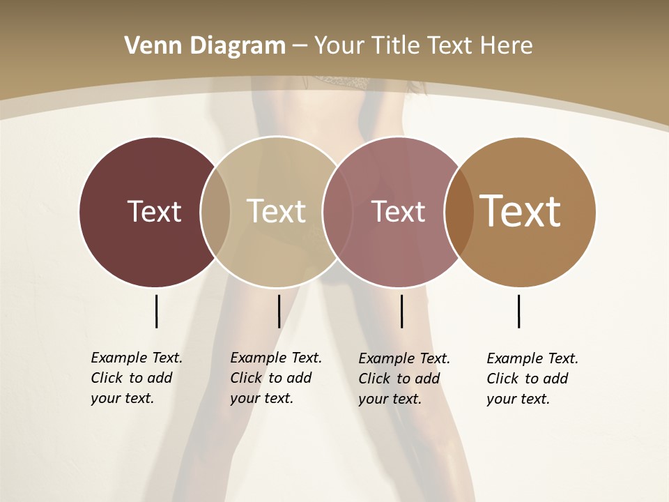 Woman Cute Face PowerPoint Template