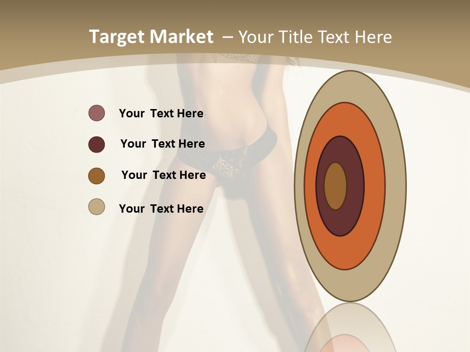 Woman Cute Face PowerPoint Template