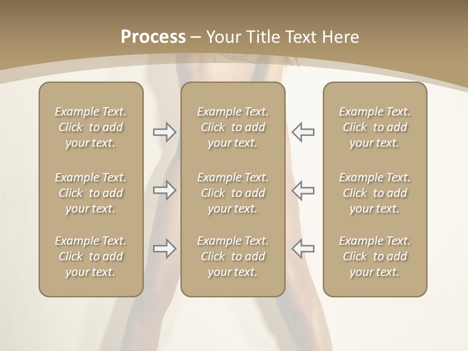 Woman Cute Face PowerPoint Template