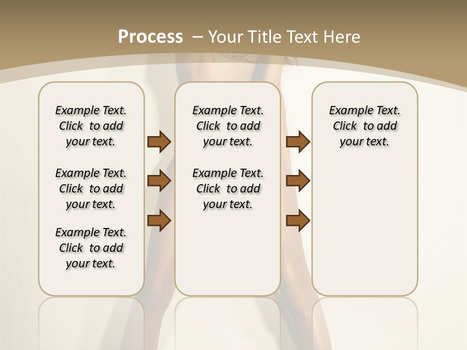 Woman Cute Face PowerPoint Template