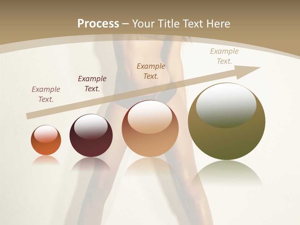 Woman Cute Face PowerPoint Template