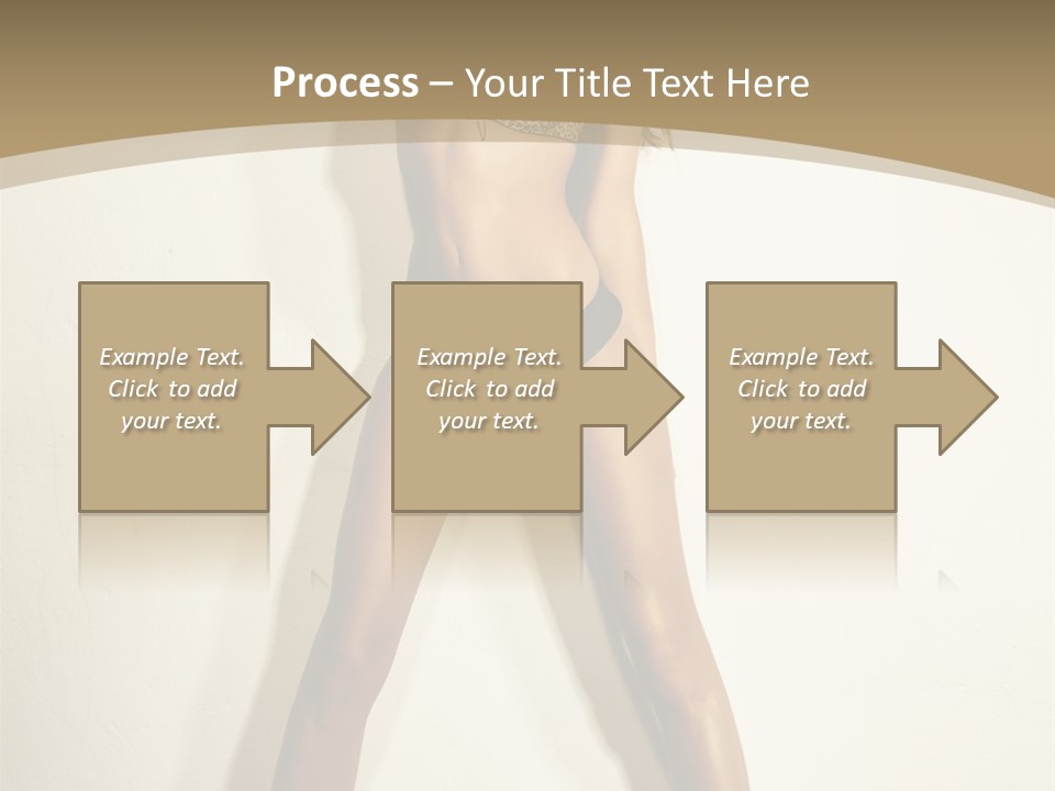 Woman Cute Face PowerPoint Template