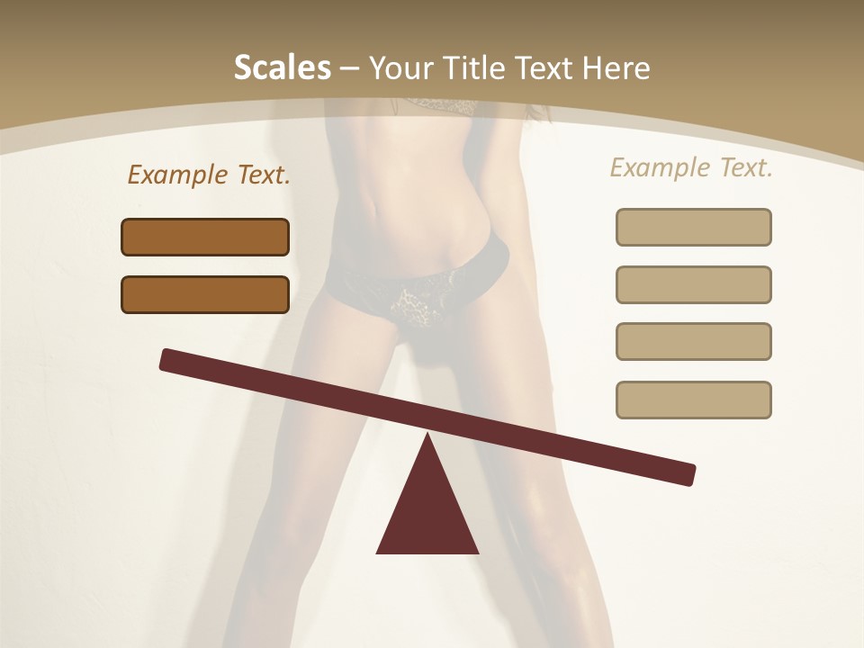 Woman Cute Face PowerPoint Template