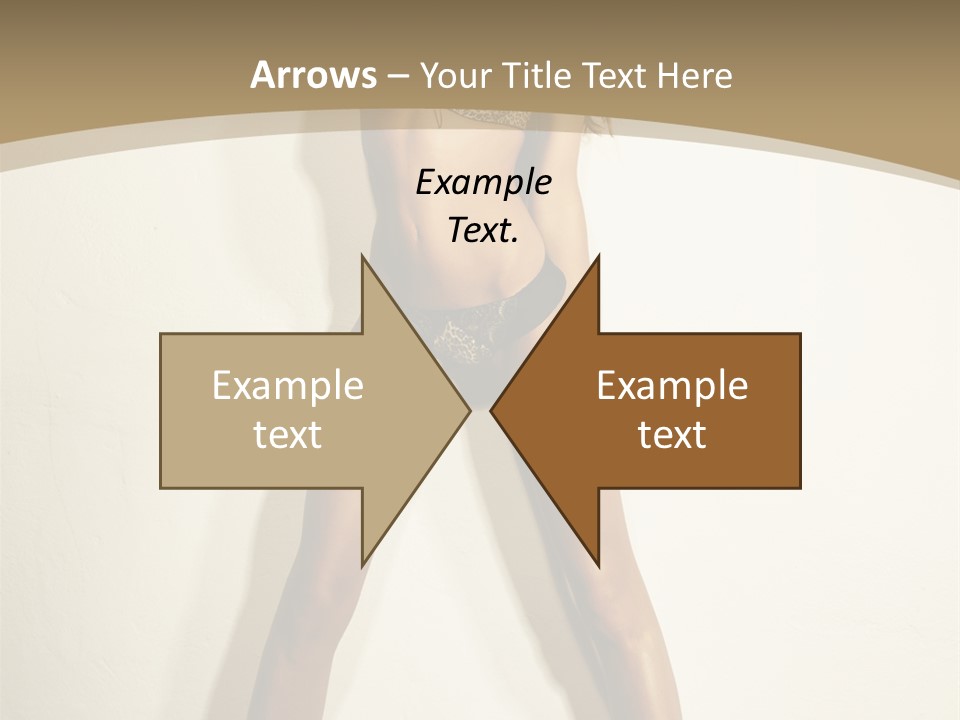 Woman Cute Face PowerPoint Template