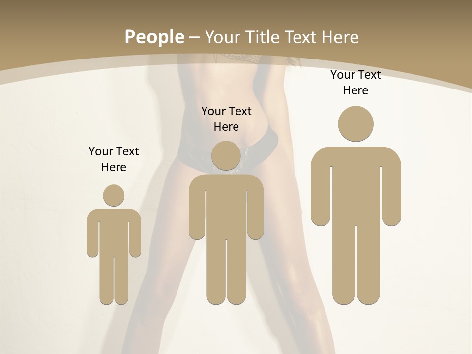 Woman Cute Face PowerPoint Template