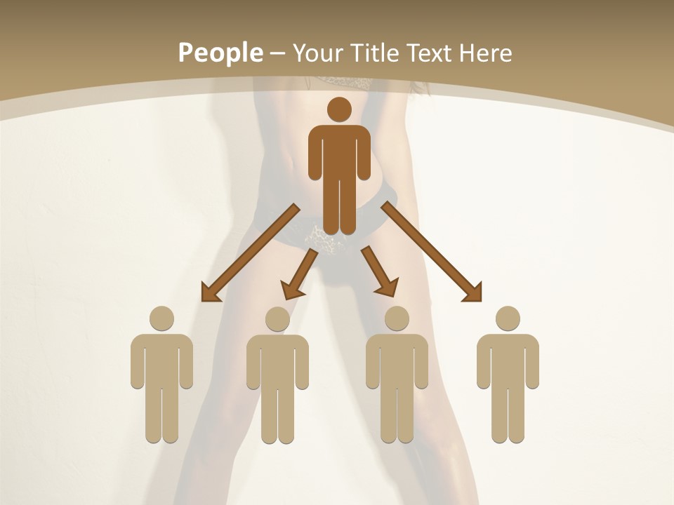 Woman Cute Face PowerPoint Template