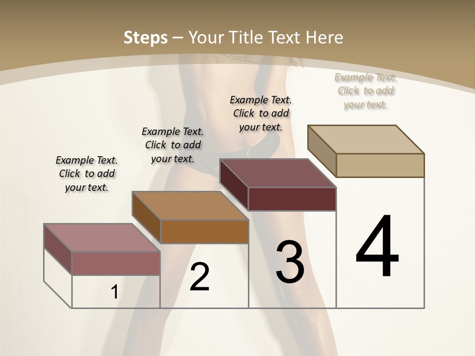 Woman Cute Face PowerPoint Template