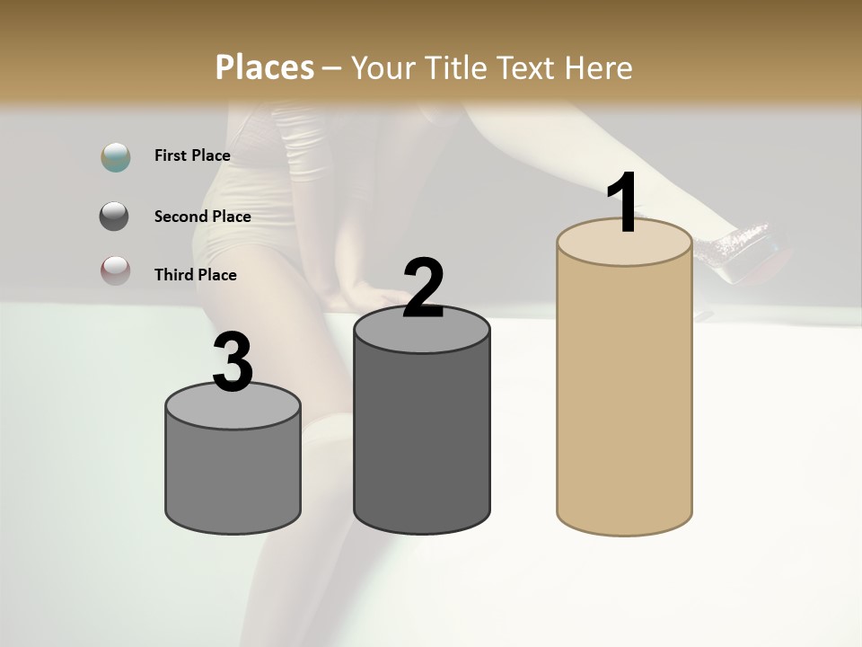 Hand Legs Elegant PowerPoint Template