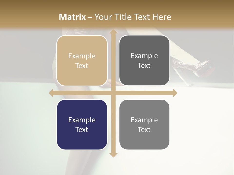 Hand Legs Elegant PowerPoint Template