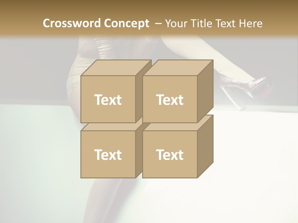 Hand Legs Elegant PowerPoint Template