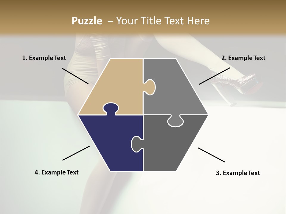 Hand Legs Elegant PowerPoint Template