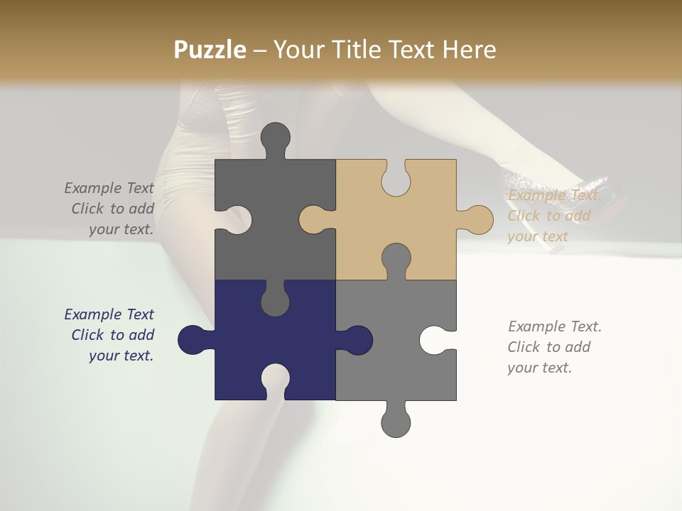 Hand Legs Elegant PowerPoint Template