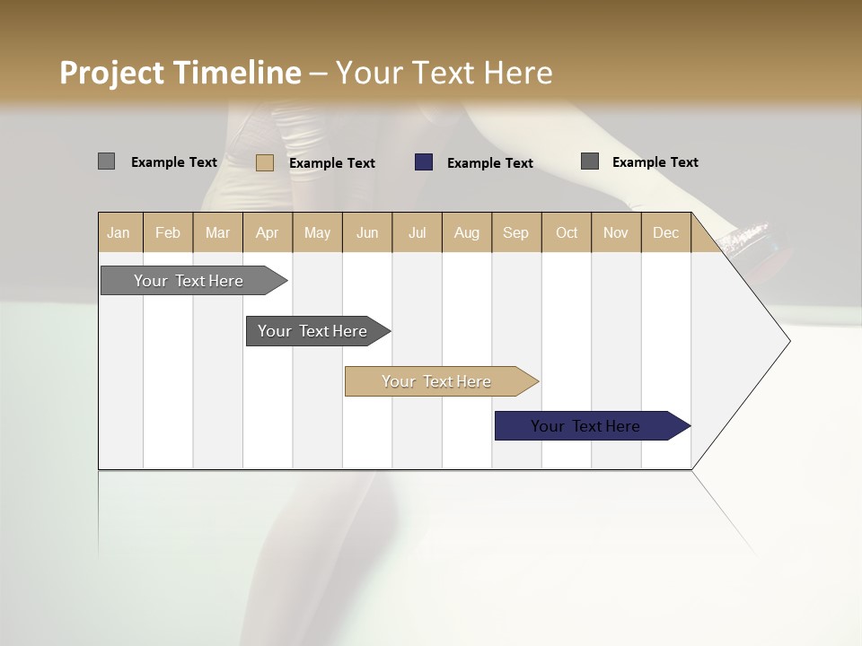 Hand Legs Elegant PowerPoint Template