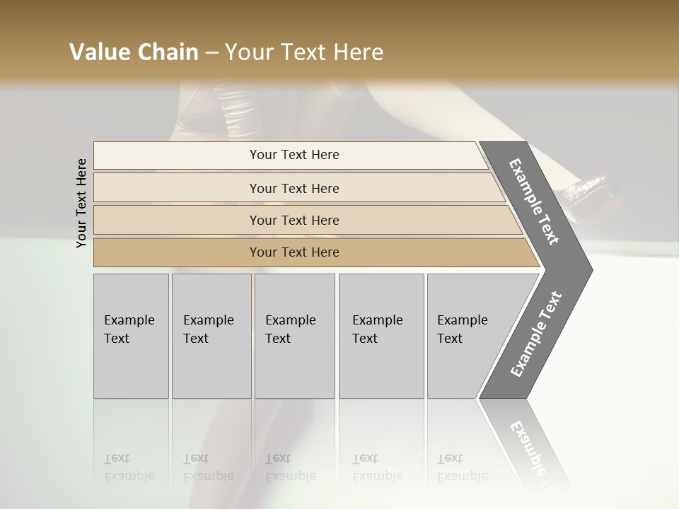 Hand Legs Elegant PowerPoint Template