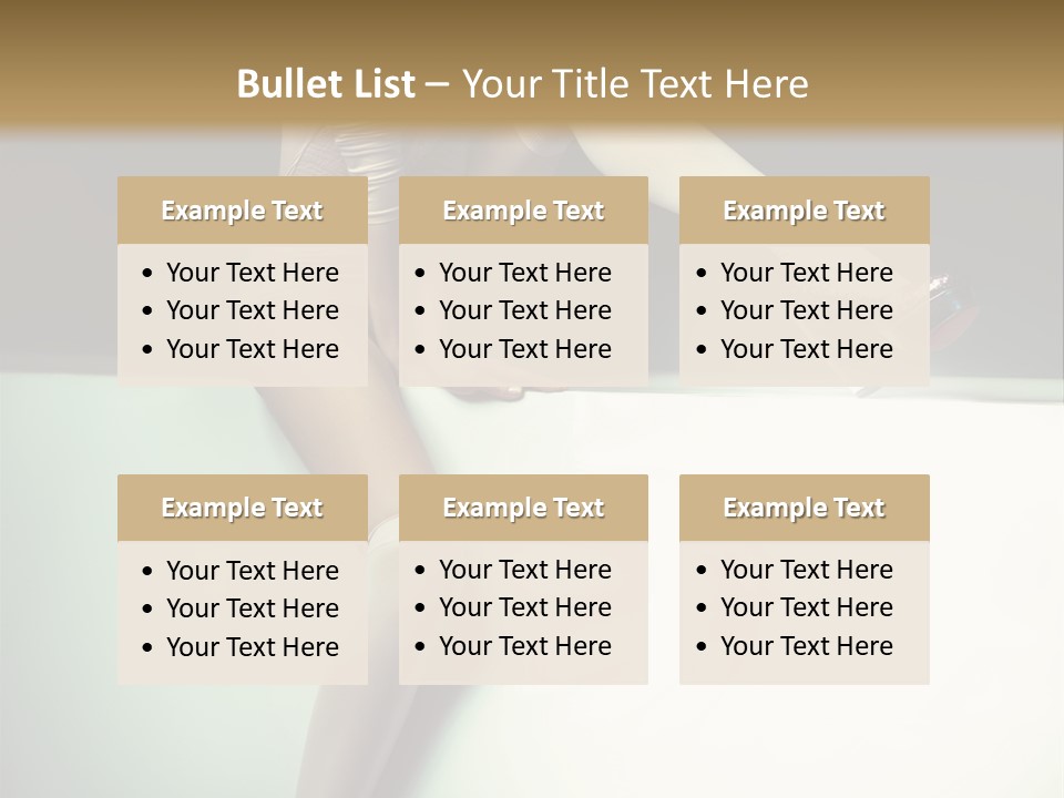 Hand Legs Elegant PowerPoint Template