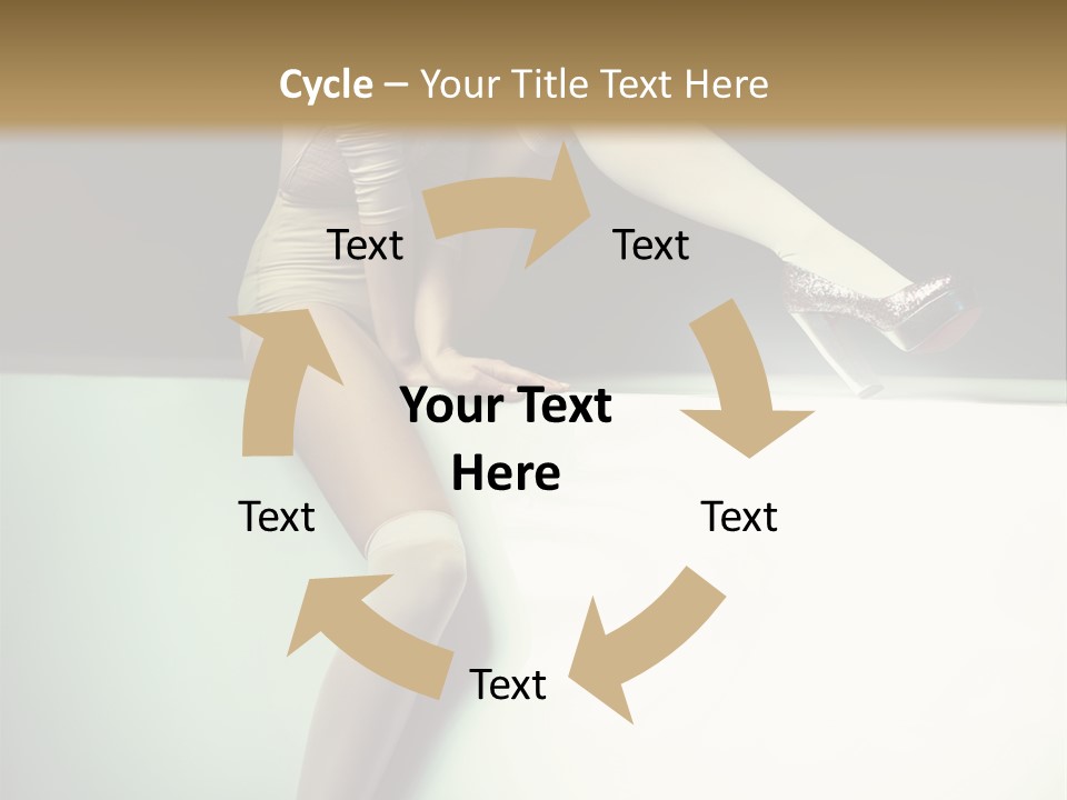 Hand Legs Elegant PowerPoint Template