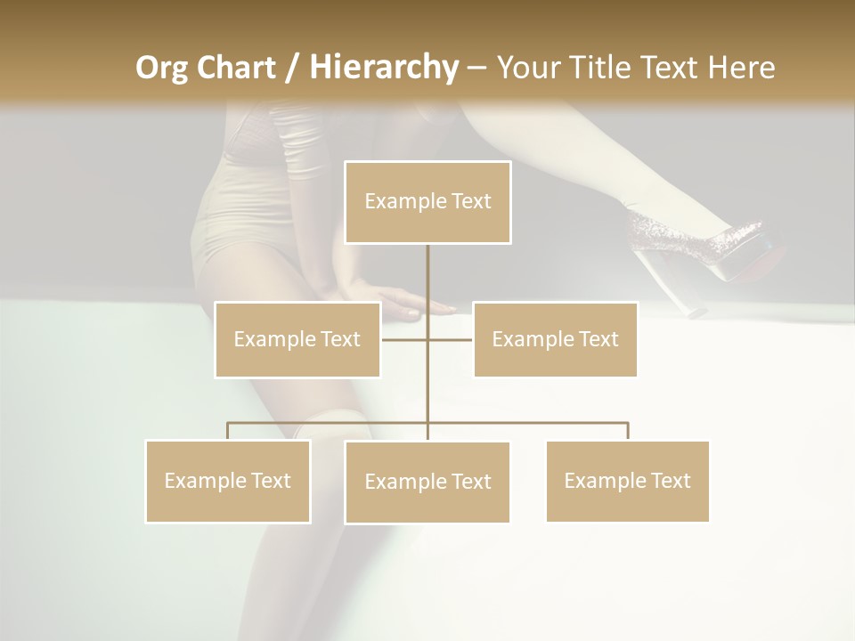 Hand Legs Elegant PowerPoint Template