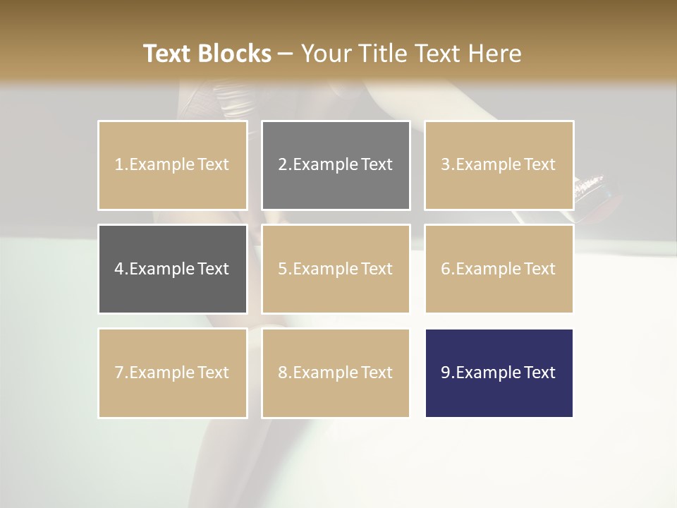 Hand Legs Elegant PowerPoint Template