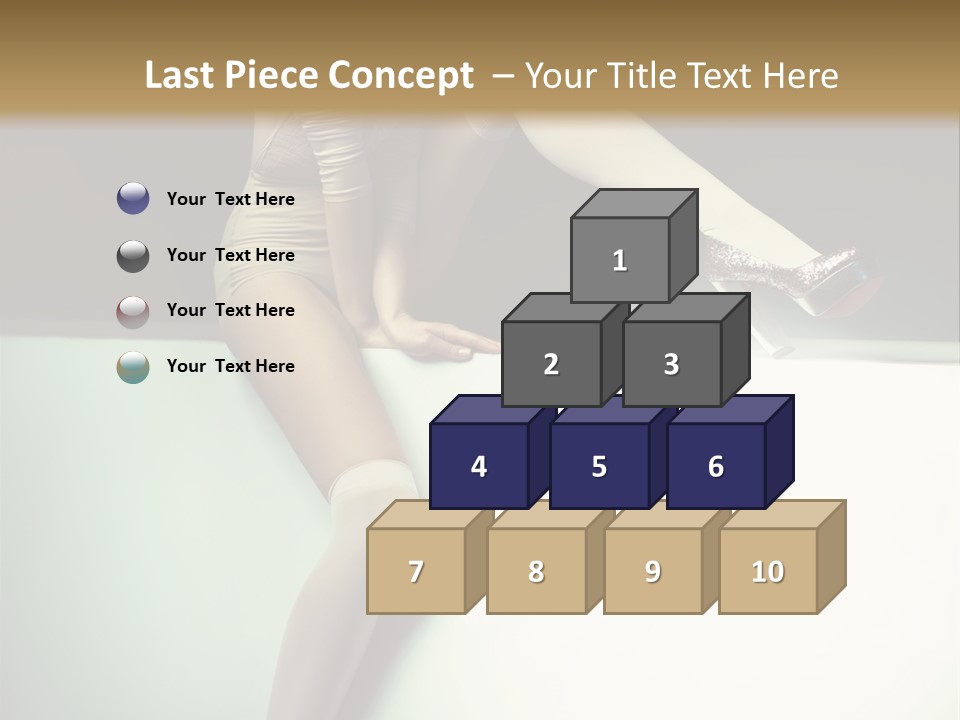 Hand Legs Elegant PowerPoint Template