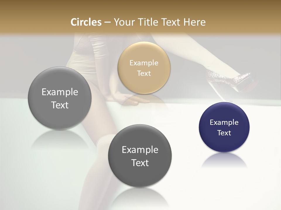 Hand Legs Elegant PowerPoint Template