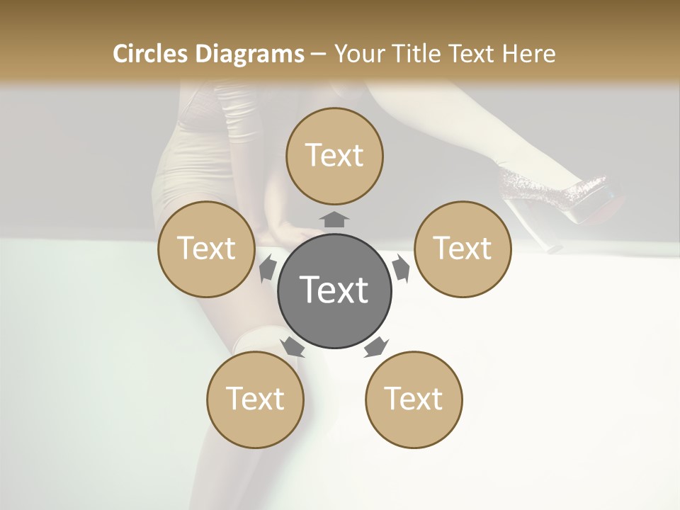 Hand Legs Elegant PowerPoint Template