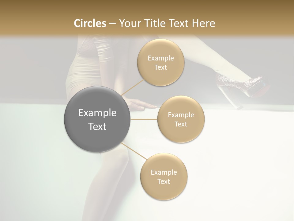 Hand Legs Elegant PowerPoint Template