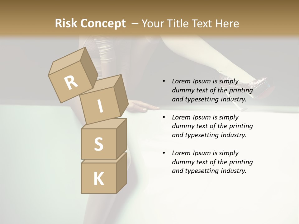 Hand Legs Elegant PowerPoint Template