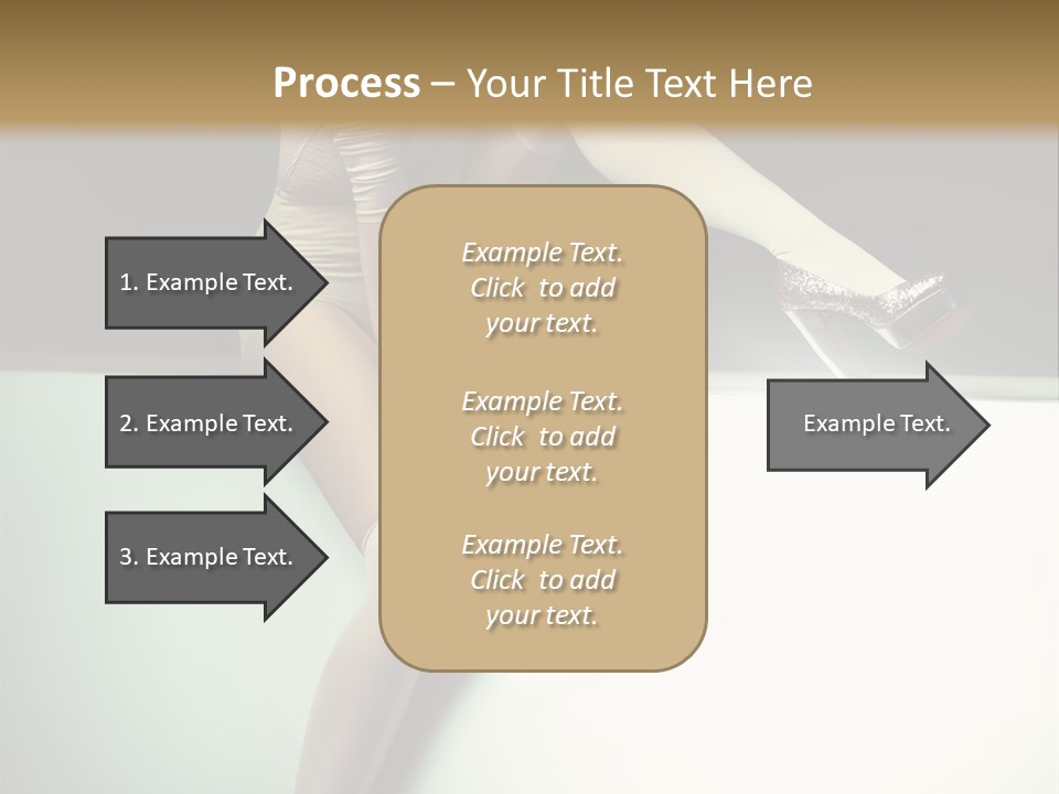 Hand Legs Elegant PowerPoint Template