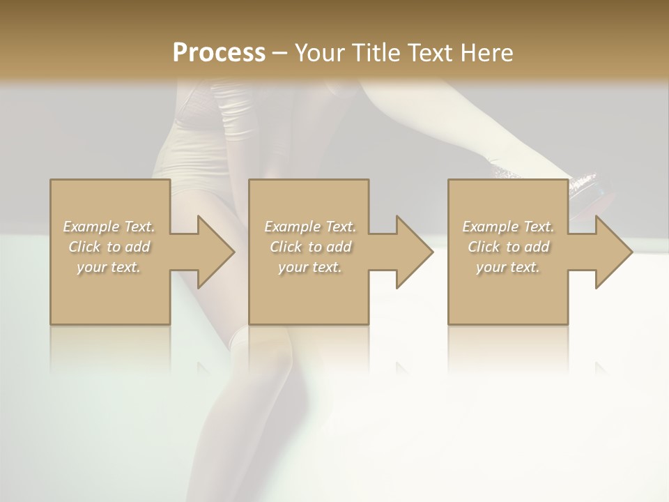 Hand Legs Elegant PowerPoint Template