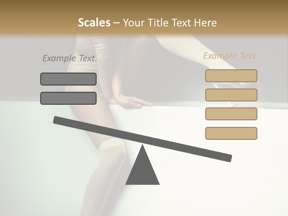 Hand Legs Elegant PowerPoint Template