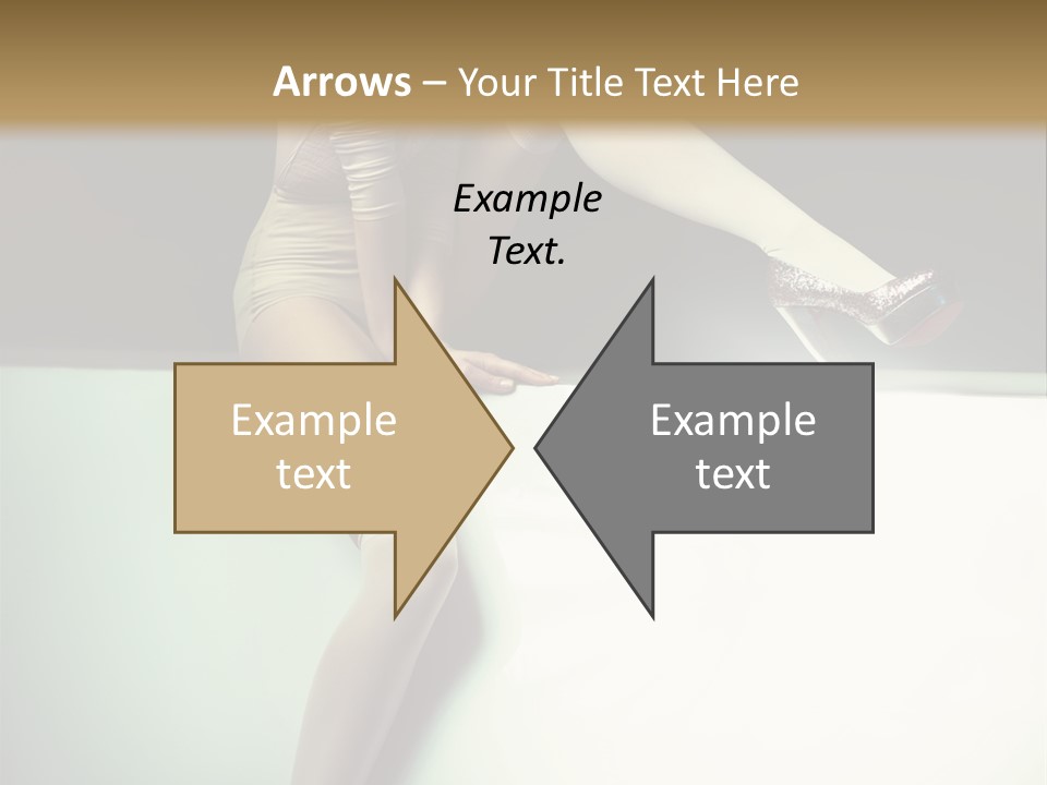 Hand Legs Elegant PowerPoint Template