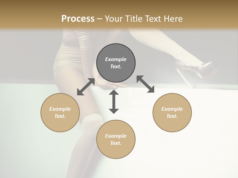 Hand Legs Elegant PowerPoint Template