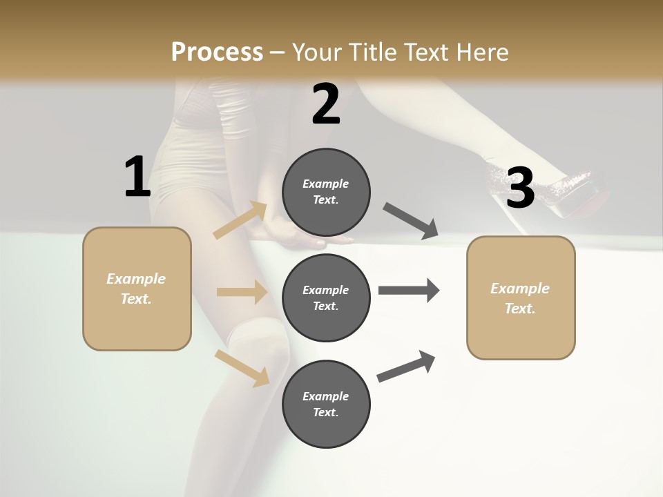 Hand Legs Elegant PowerPoint Template