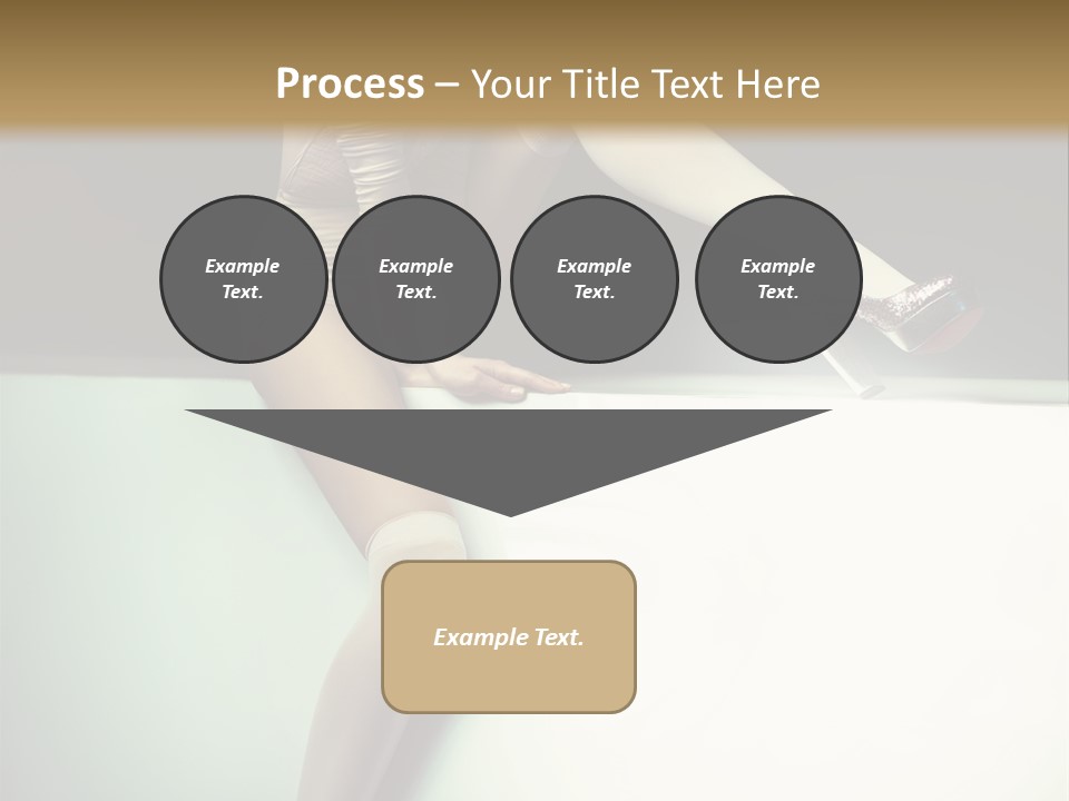 Hand Legs Elegant PowerPoint Template
