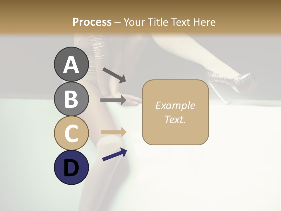 Hand Legs Elegant PowerPoint Template